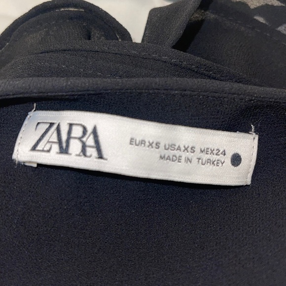 NWOT Zara black top - Picture 4 of 4
